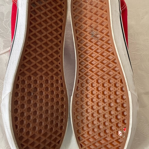 Vans Sneakers Men’s Classic Retro Red Suede Shoes Skater 8.5 - Picture 7 of 7
